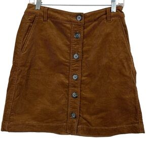 CAbi University Corduroy Skirt #3755 sz 4